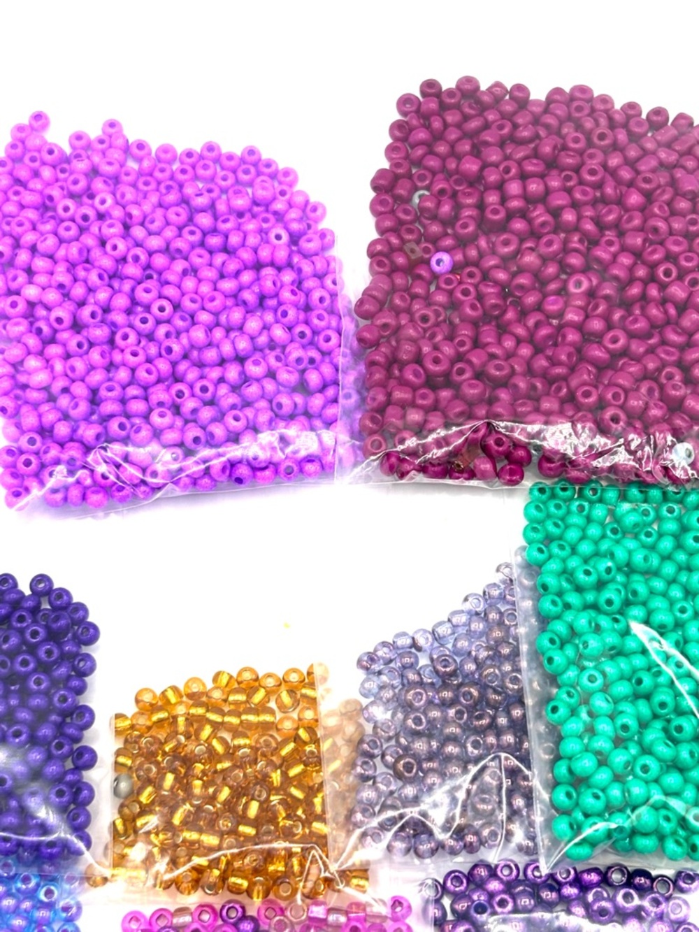 Assorted 6/0 Seed Beads - Multi Color Mix - Picture 2 of 6